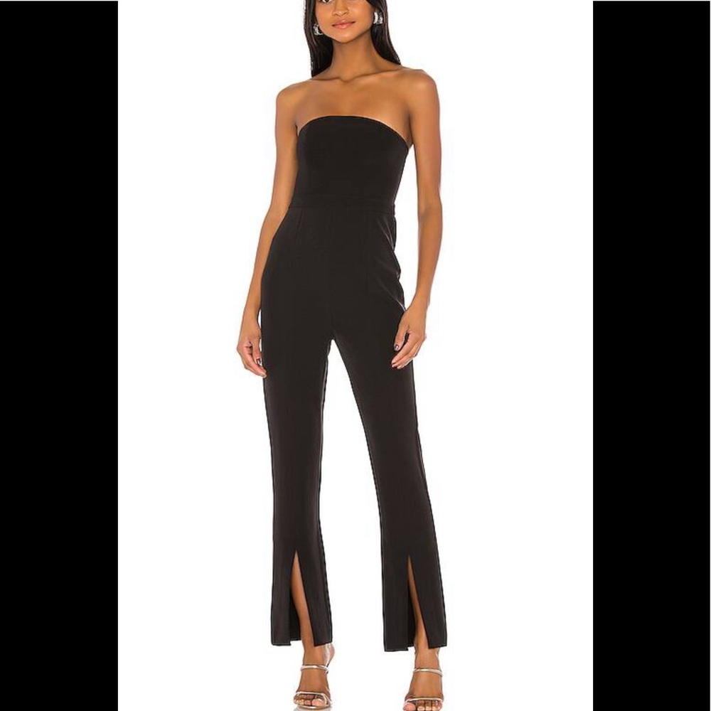 NWT NBD One Piece Strapless Jumpsuit
